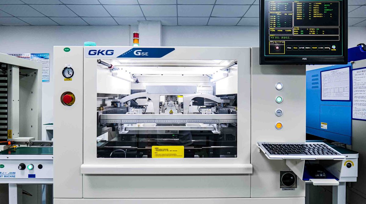 YGhao Shenzhen factory — test and QC areas
