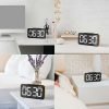 White LED Display Desktop Clock