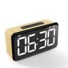 White LED Display Desktop Clock