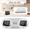 Large Screen LED Alarm Clock