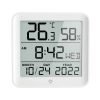 Backlit Digital Clock with Temp/Humidity Display