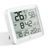 Backlit Digital Clock with Temp/Humidity Display