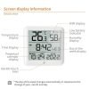 Backlit Digital Clock with Temp/Humidity Display
