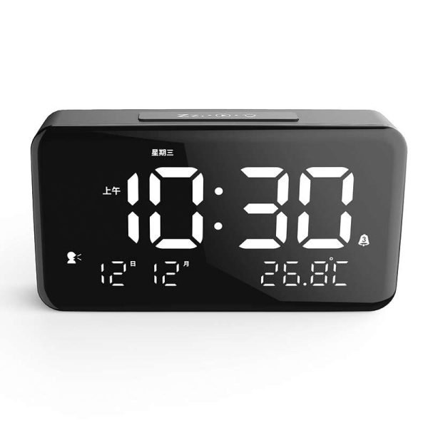 Rechargeable Vibration LED Convenient Clock