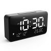 Rechargeable Vibration LED Convenient Clock