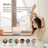 6218 Colorful Night Light Clock