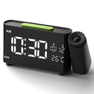 FM Radio Projection Clock