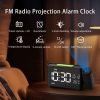FM Radio Projection Clock
