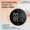 Round Dual-Channe Timer