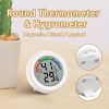 Round LCD Thermo-Hygrometer