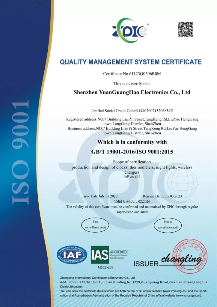 ISO / management system
