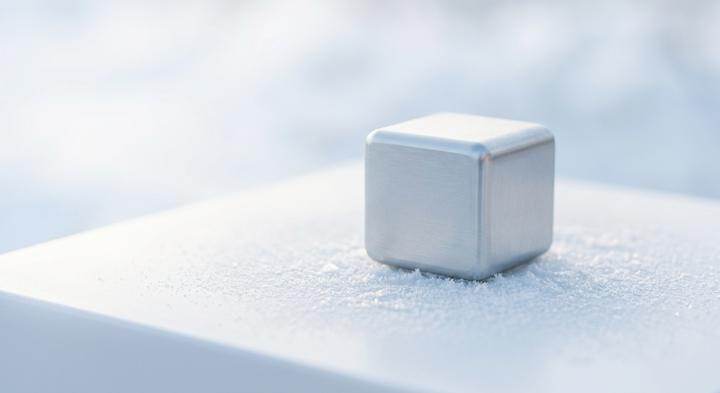Abstract representation of energy-efficient hardware protected against cold environments