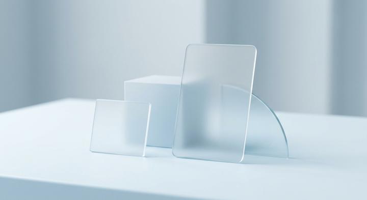 Abstract representation of durable display panels for sub-zero temperatures.