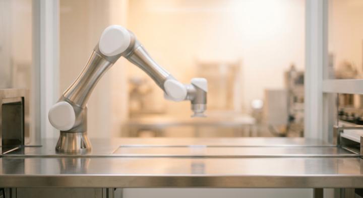 Automated SMT assembly environment with a soft-focus robotic precision arm