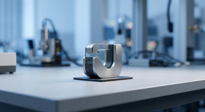 High precision metrology lab setup representing factory calibration standards