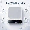YGH-5262 digital kitchen scale with gram, ounce, water ml and milk ml units