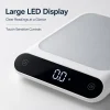 YGH-5262 kitchen scale LED display and touch-sensitive controls close-up