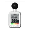 YGH6257 black ball WBGT meter front view