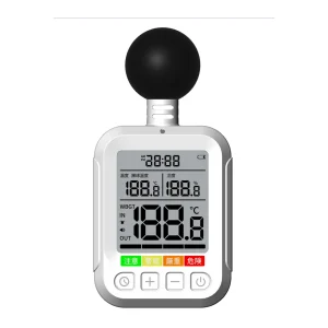 YGH6257 black ball WBGT meter front view
